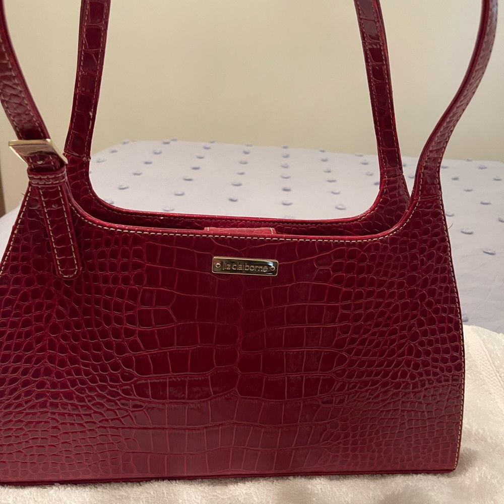Liz Claiborne Red Burgundy Purse